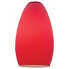 Access Lighting Merlot, Pendant Glass Shade, Red Glass 23112-RED